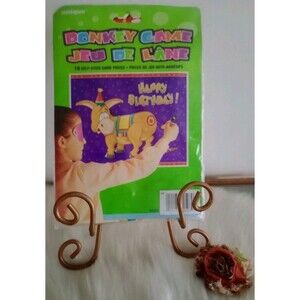 Pin the Tail on the Donkey Party Game for 16 Players Self Stick Game by Unique